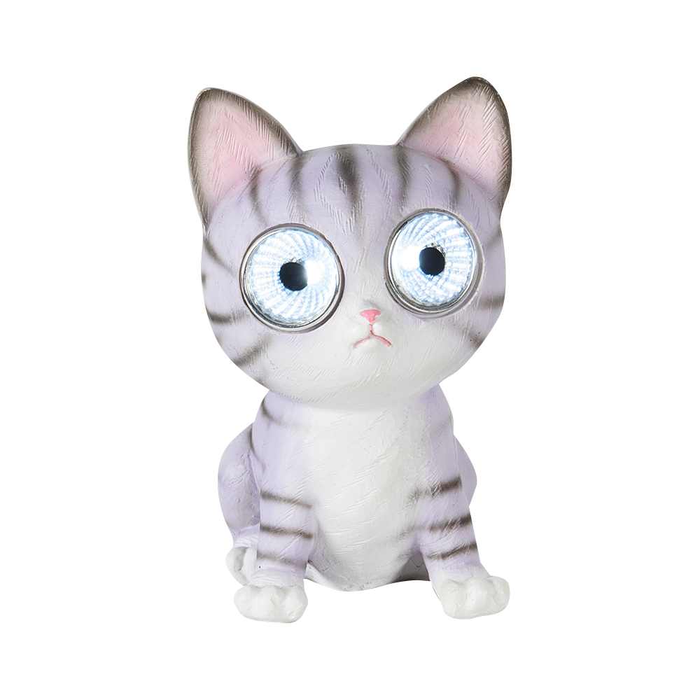 Lampe à énergie solaire Chat VERTUO