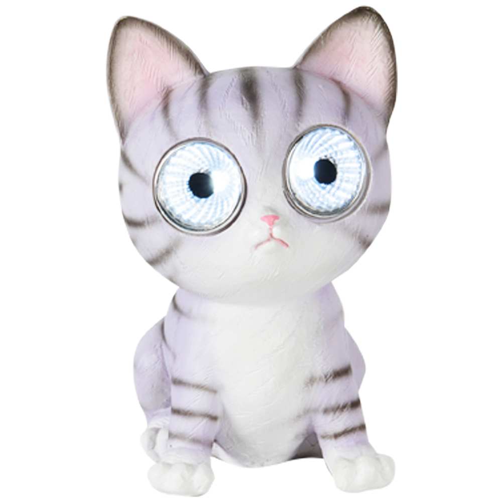 Lampe à énergie solaire Chat VERTUO