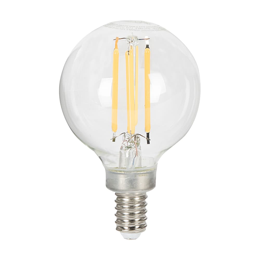 Ampoules DEL G16,5 claire 4,5 W Pqt/2