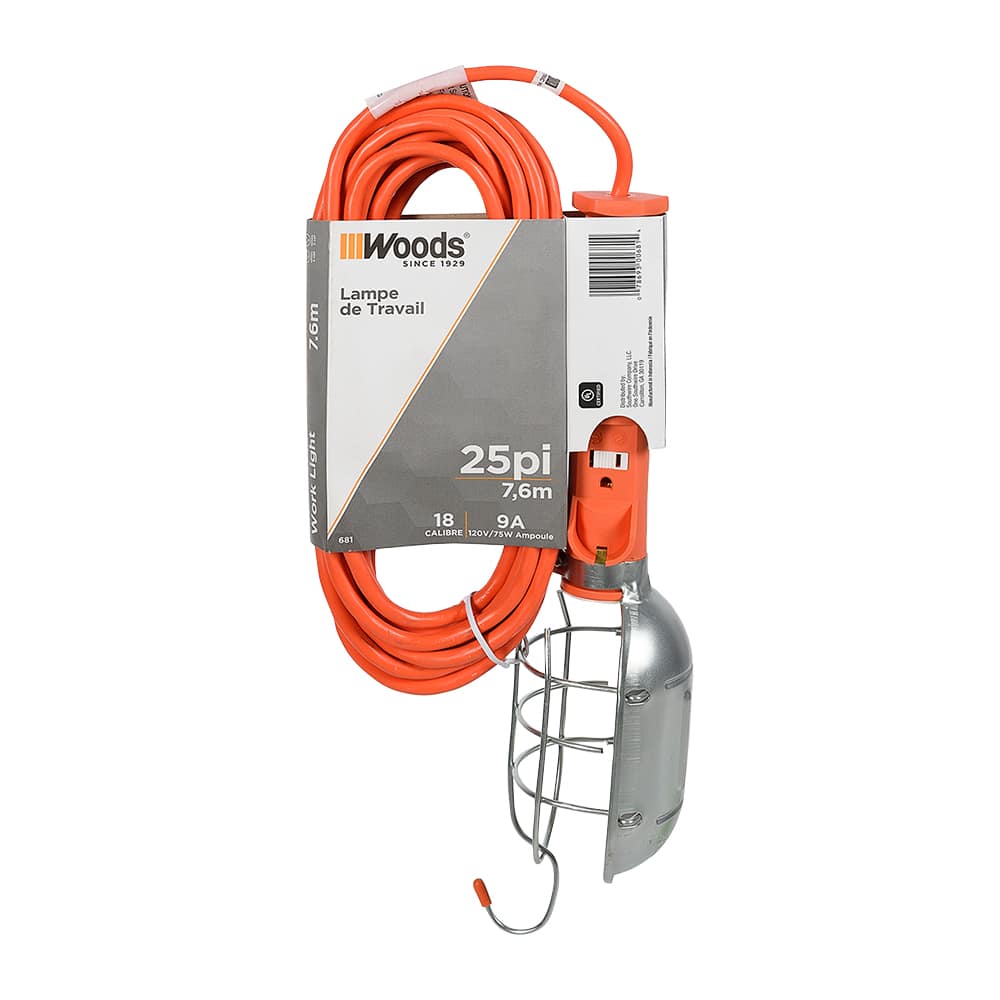 Light-Duty Inspection Lamp 25 ft.