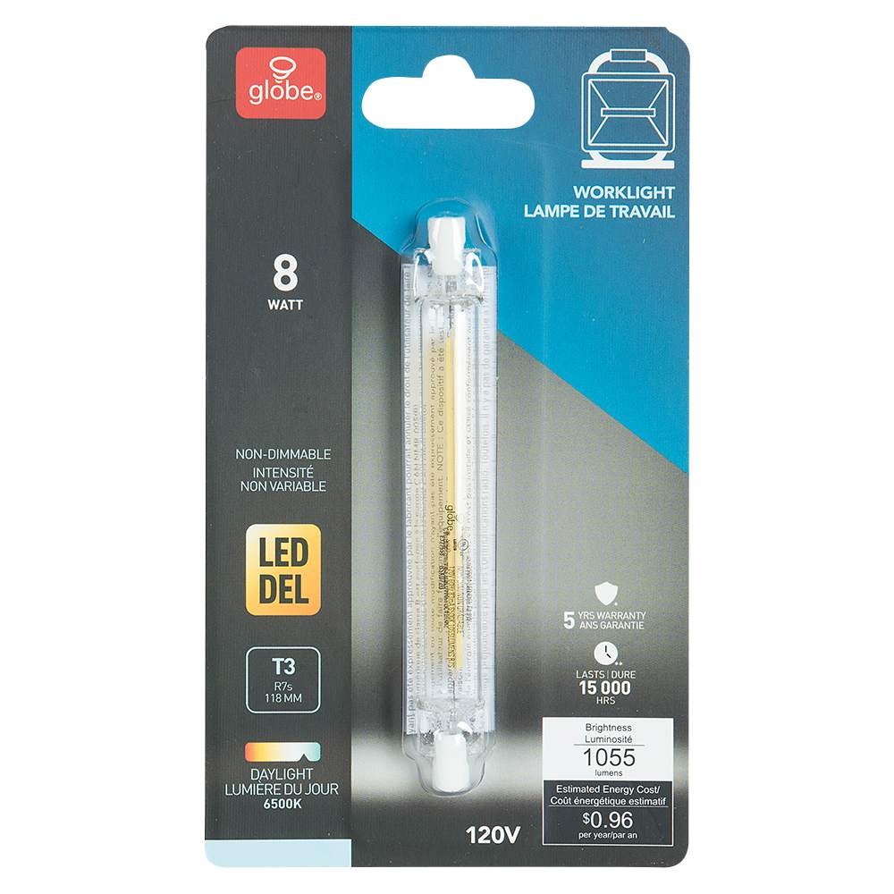 T3 118 mm Daylight LED Light Bulb 8 W