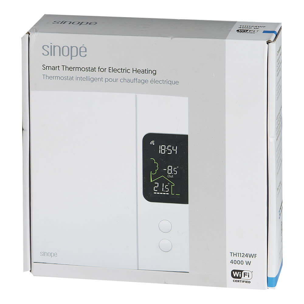 Thermostat Wi-Fi intelligent 4&nbsp;000 W