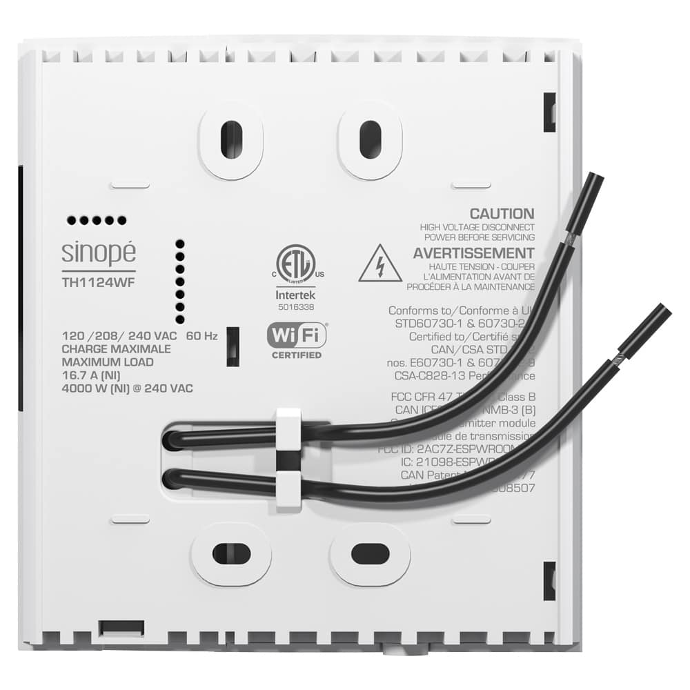 Thermostat Wi-Fi intelligent 4&nbsp;000 W