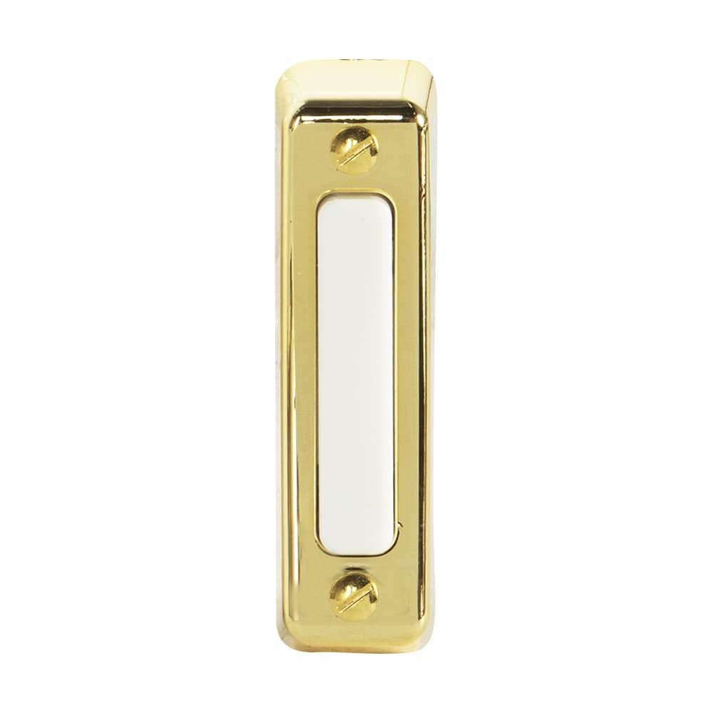 Wired Doorbell Push Button Brass