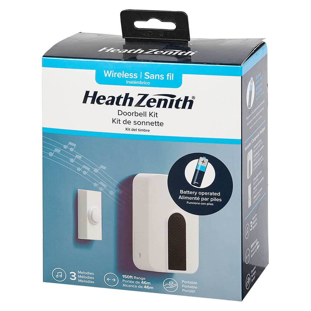 Carillon et bouton de sonnette sans fil