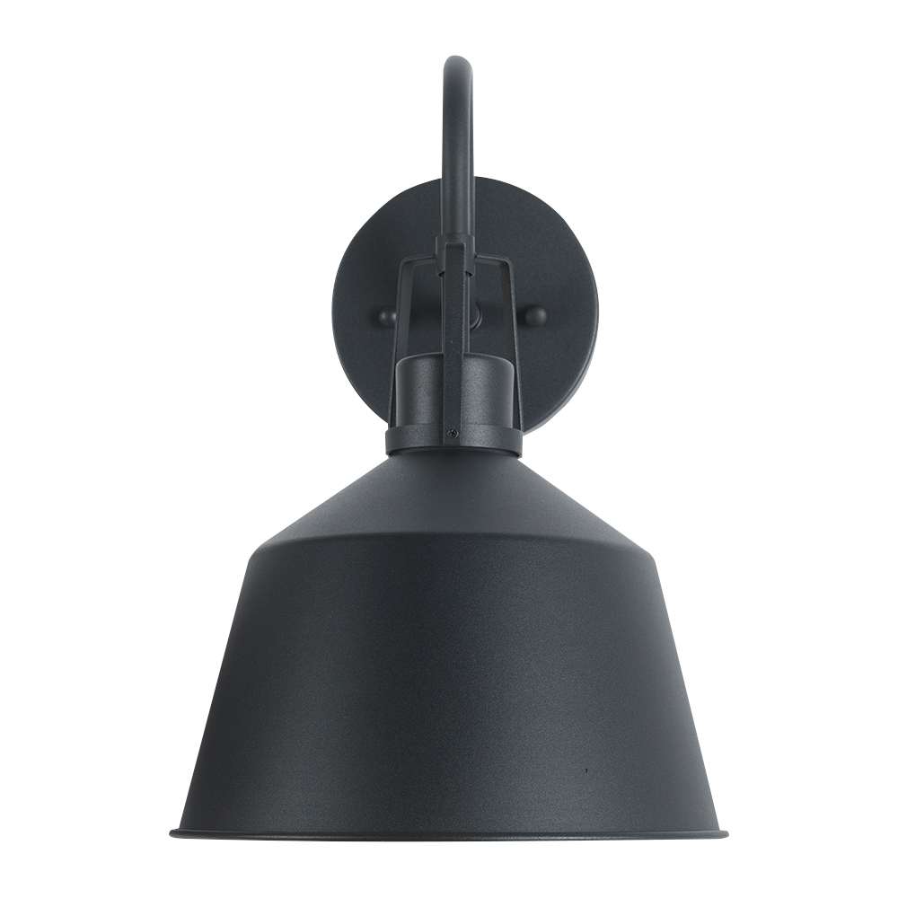 Applique murale d'extérieur Ezio noire 1 lumière