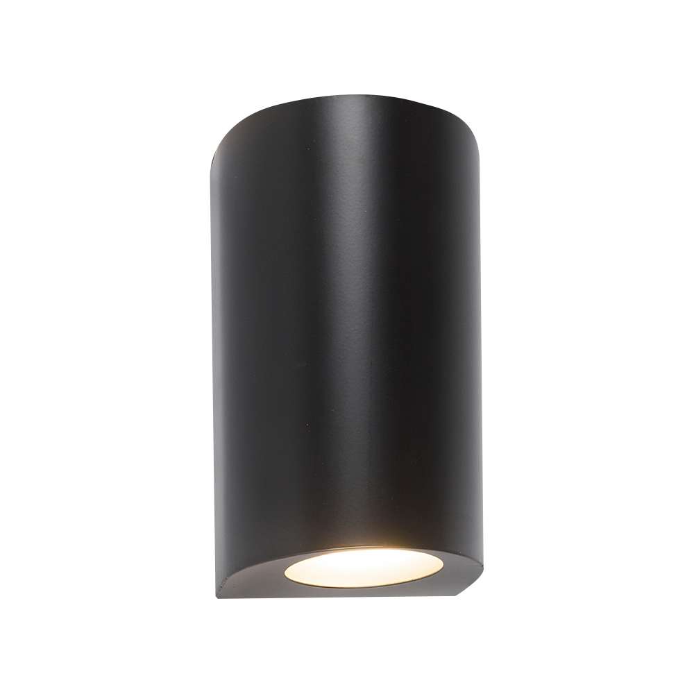 Applique murale d'extérieur DEL Huxley noire