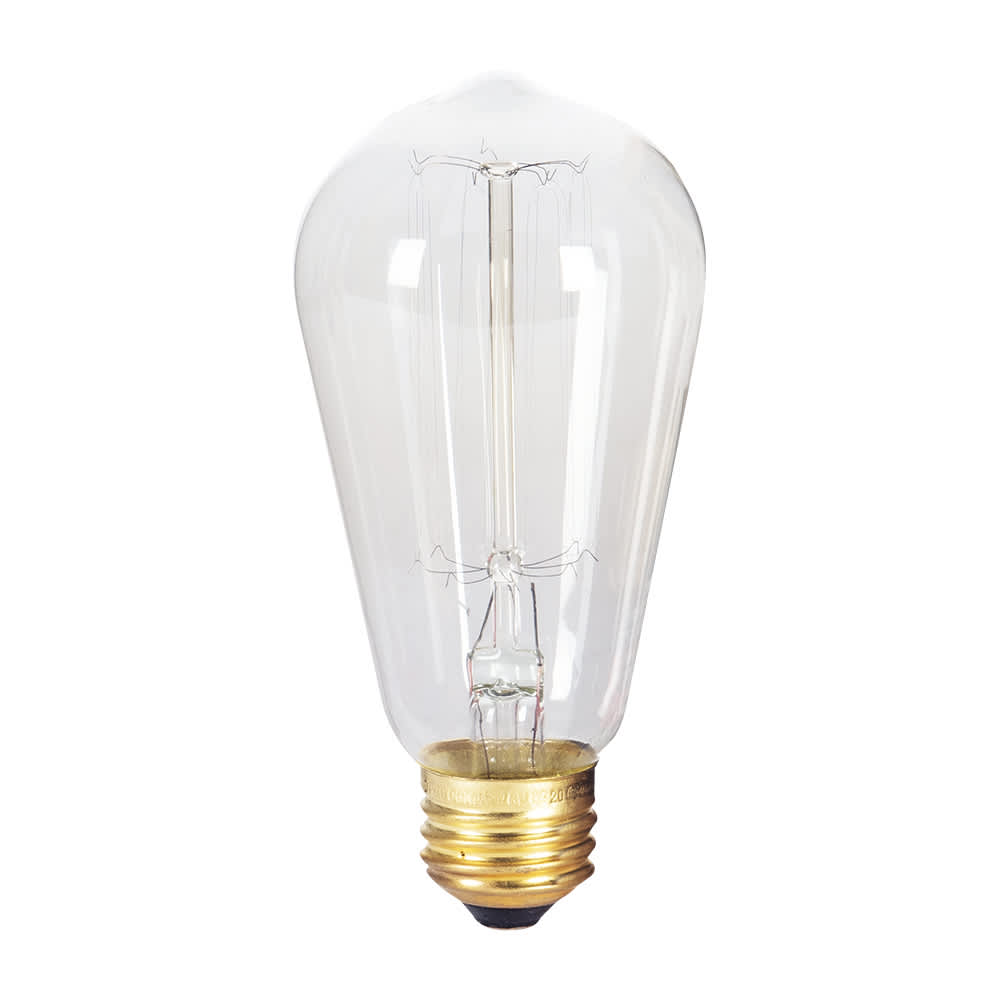 Ampoules incandescentes Vintage S60 Pqt/4