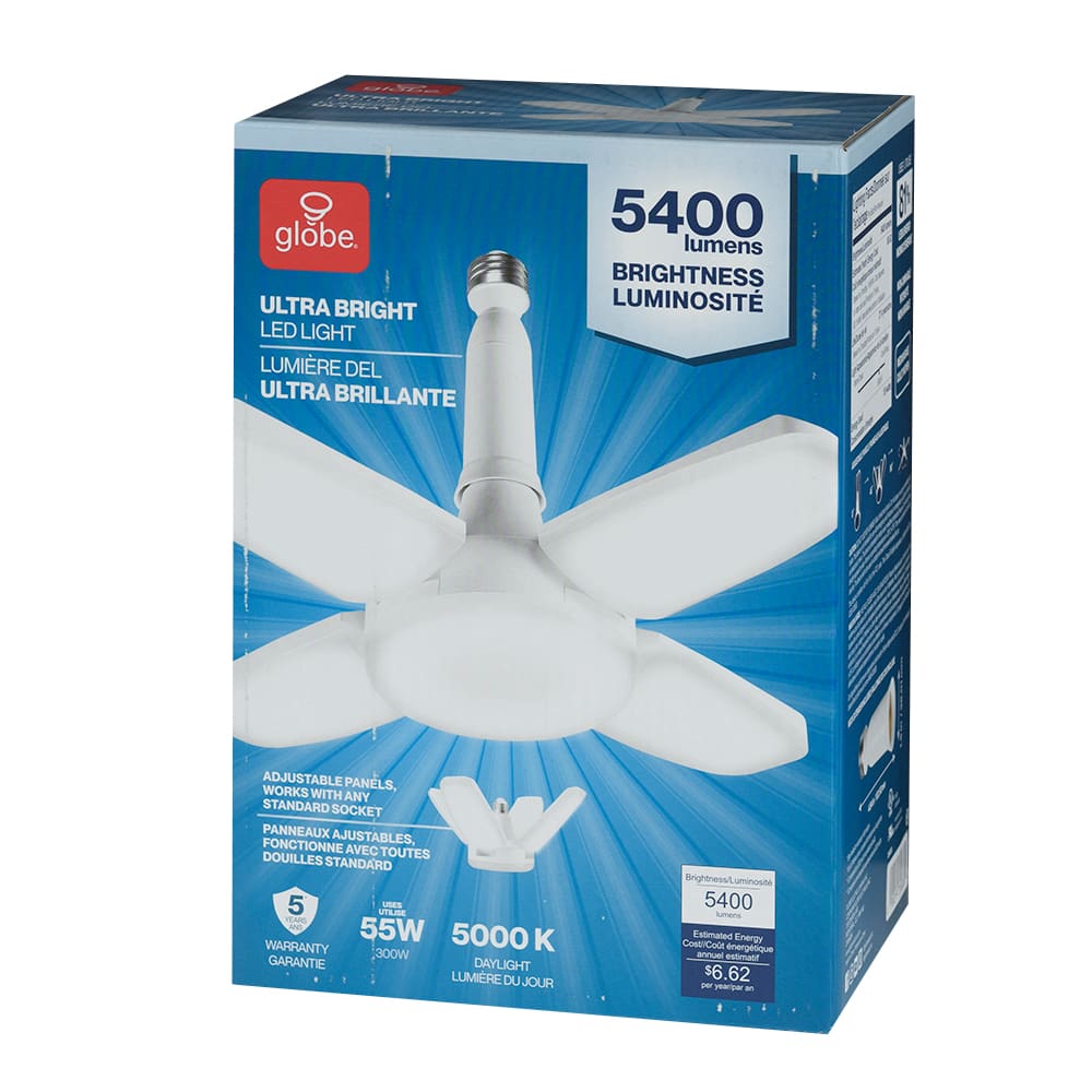 Lumière de garage à DEL 55 W