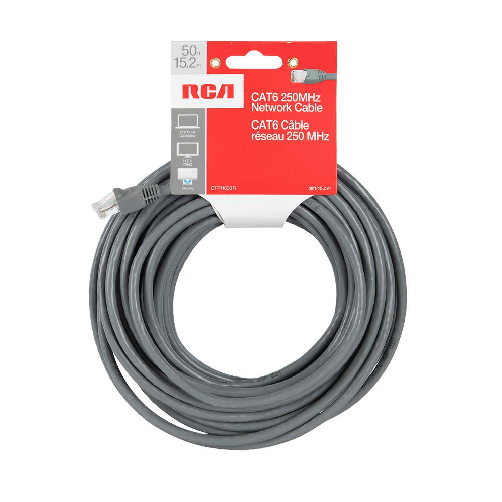 Cat6 Network Cable Ethernet 50&nbsp;ft.