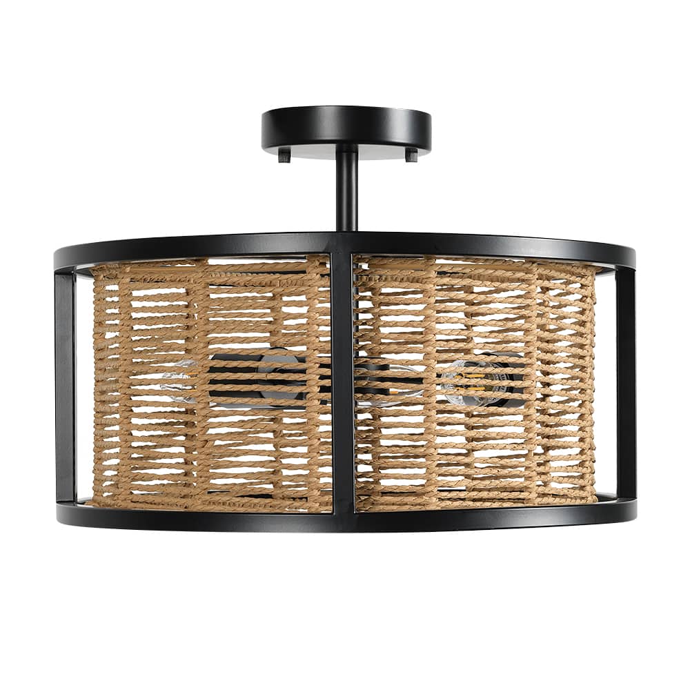 Semi-plafonnier Roxo 3 lumières VERTUO