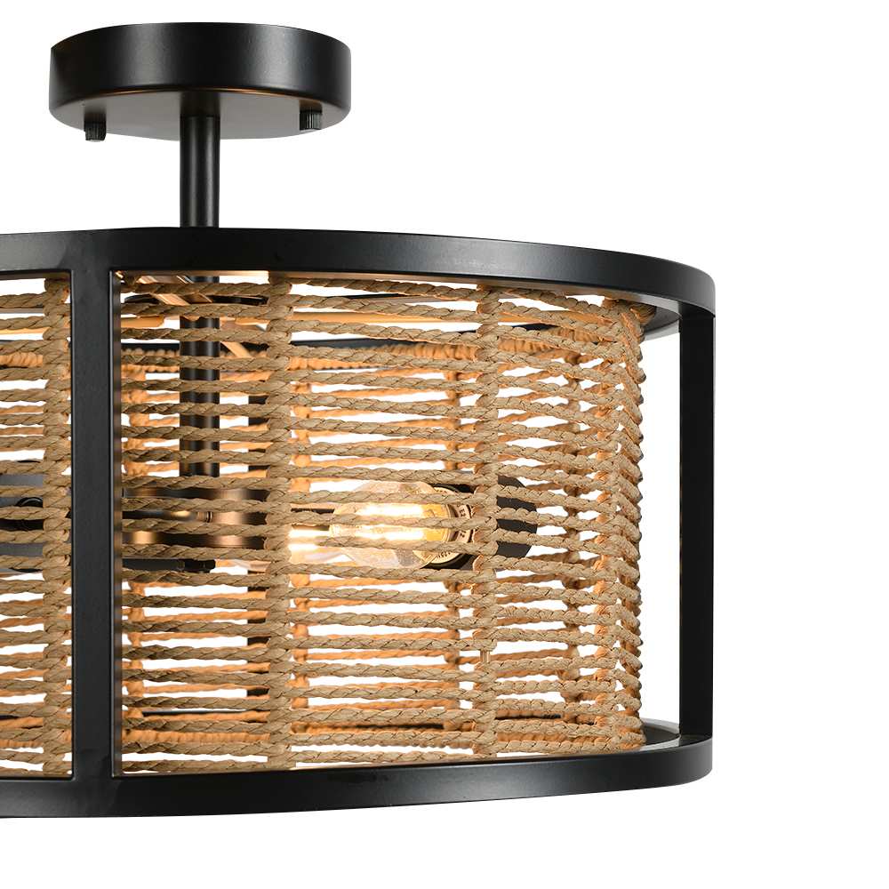 Semi-plafonnier Roxo 3 lumières VERTUO