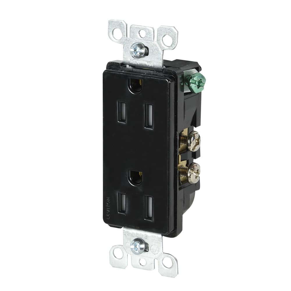 Prise de courant 15 A sécurisée Decora