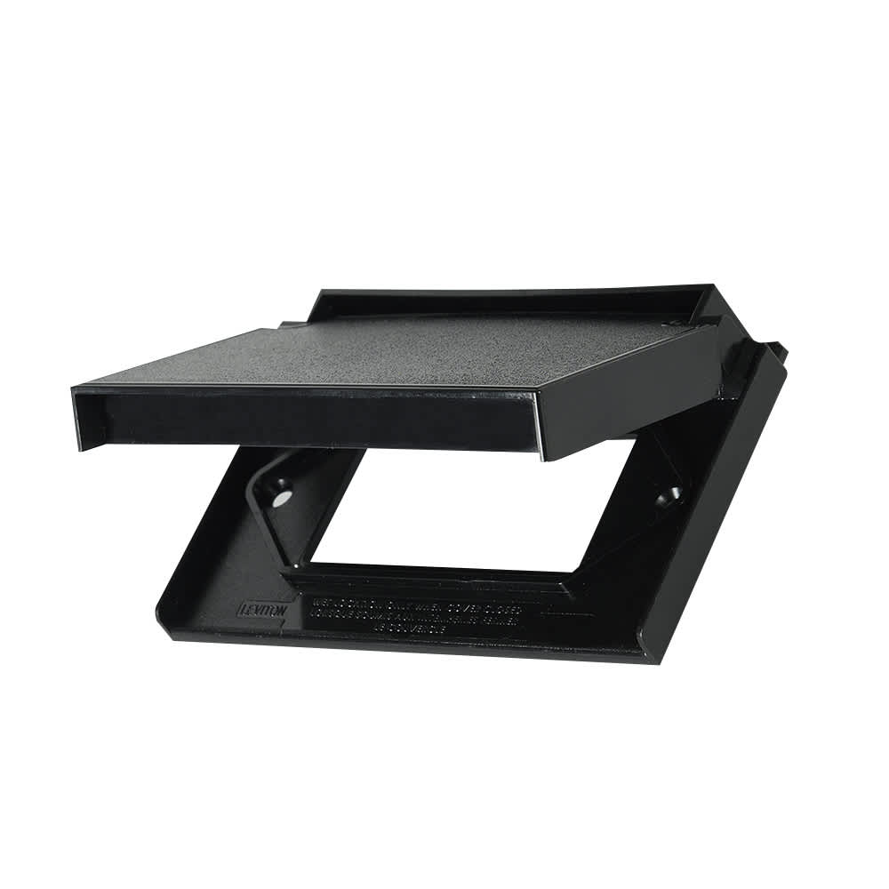 Couvercle horizontal pour prise électrique d'extérieur