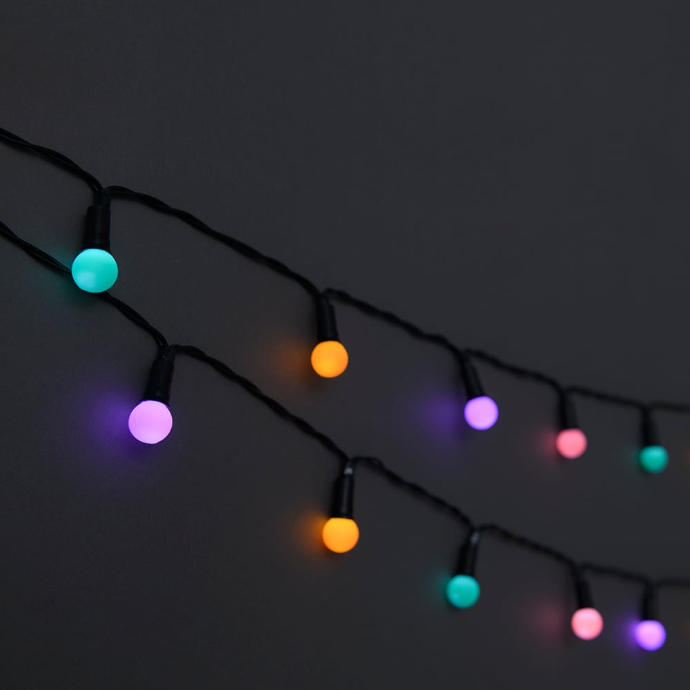 VERTUO Pastel Solar Energy Light String