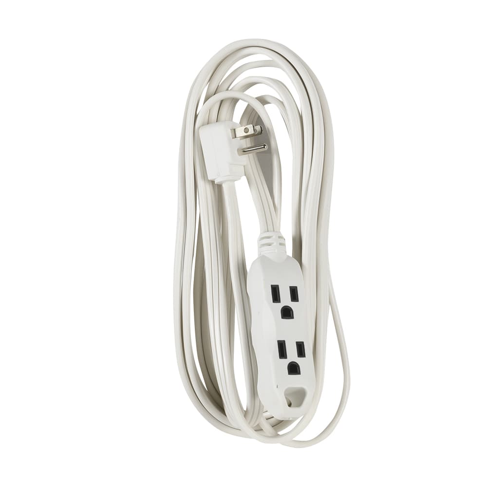 Rallonge électrique d'intérieur pour petits appareils 2 m NEKTRA