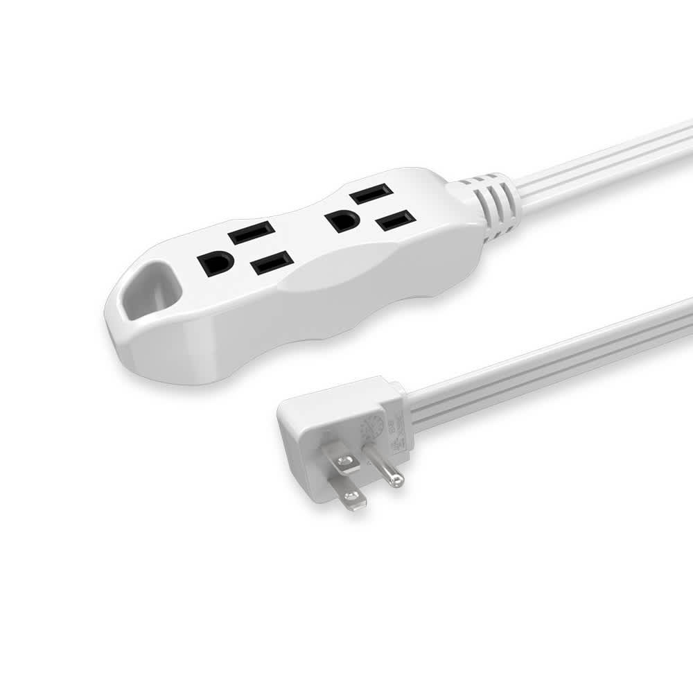 Rallonge électrique d'intérieur pour petits appareils 2 m NEKTRA