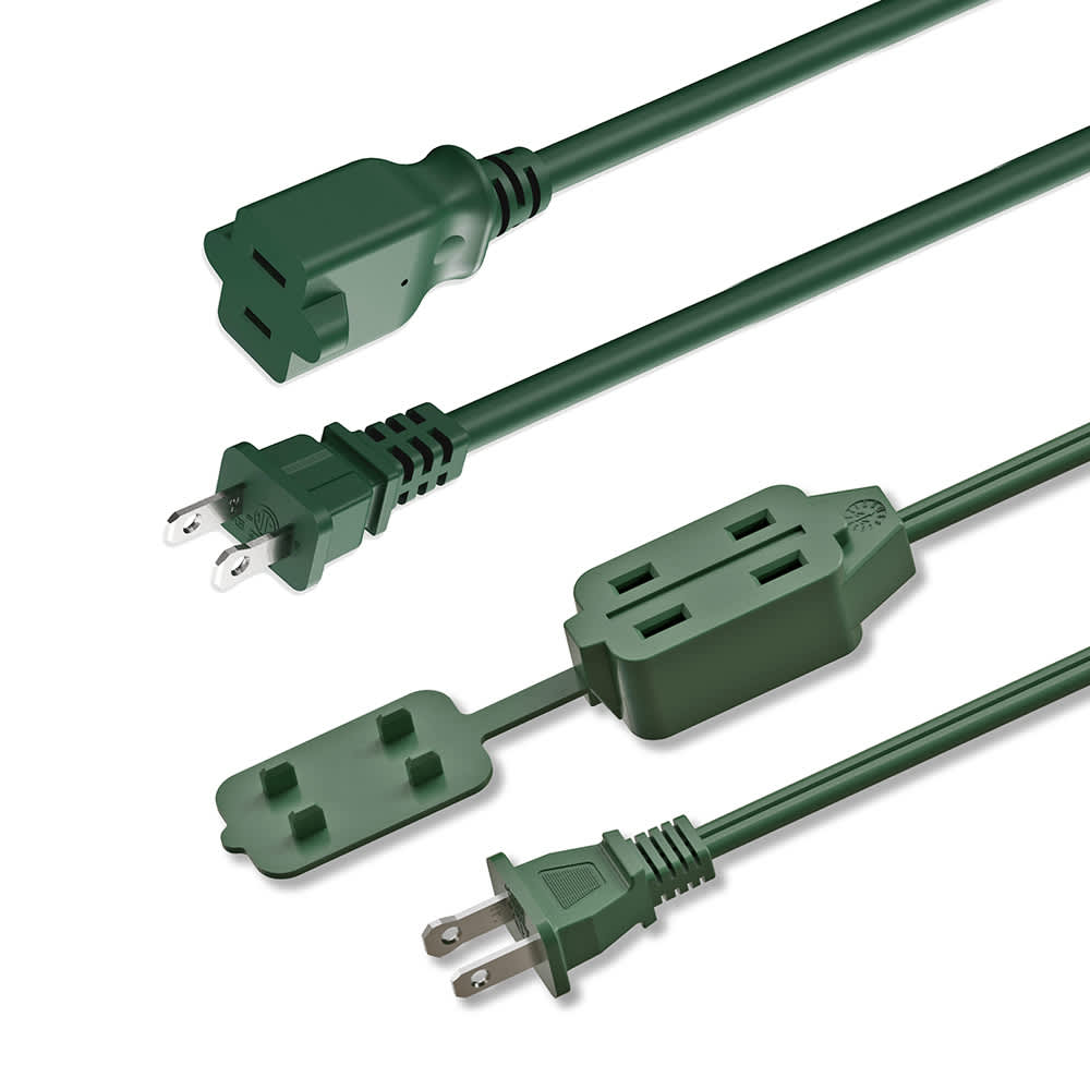 NEKTRA Indoor Extension Cords 3&nbsp;m & 5&nbsp;m