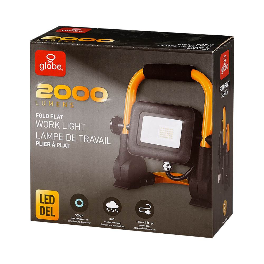 Portable LED Work Light 2000 Lumens