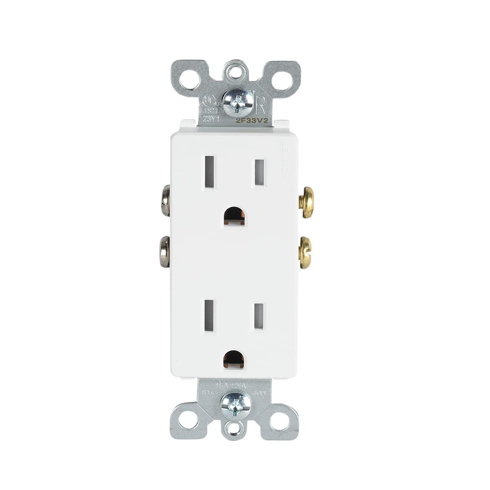 Secure Electrical Outlet Decora 15 A