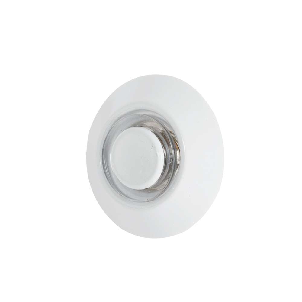 Illuminated Wired Doorbell Push Button White