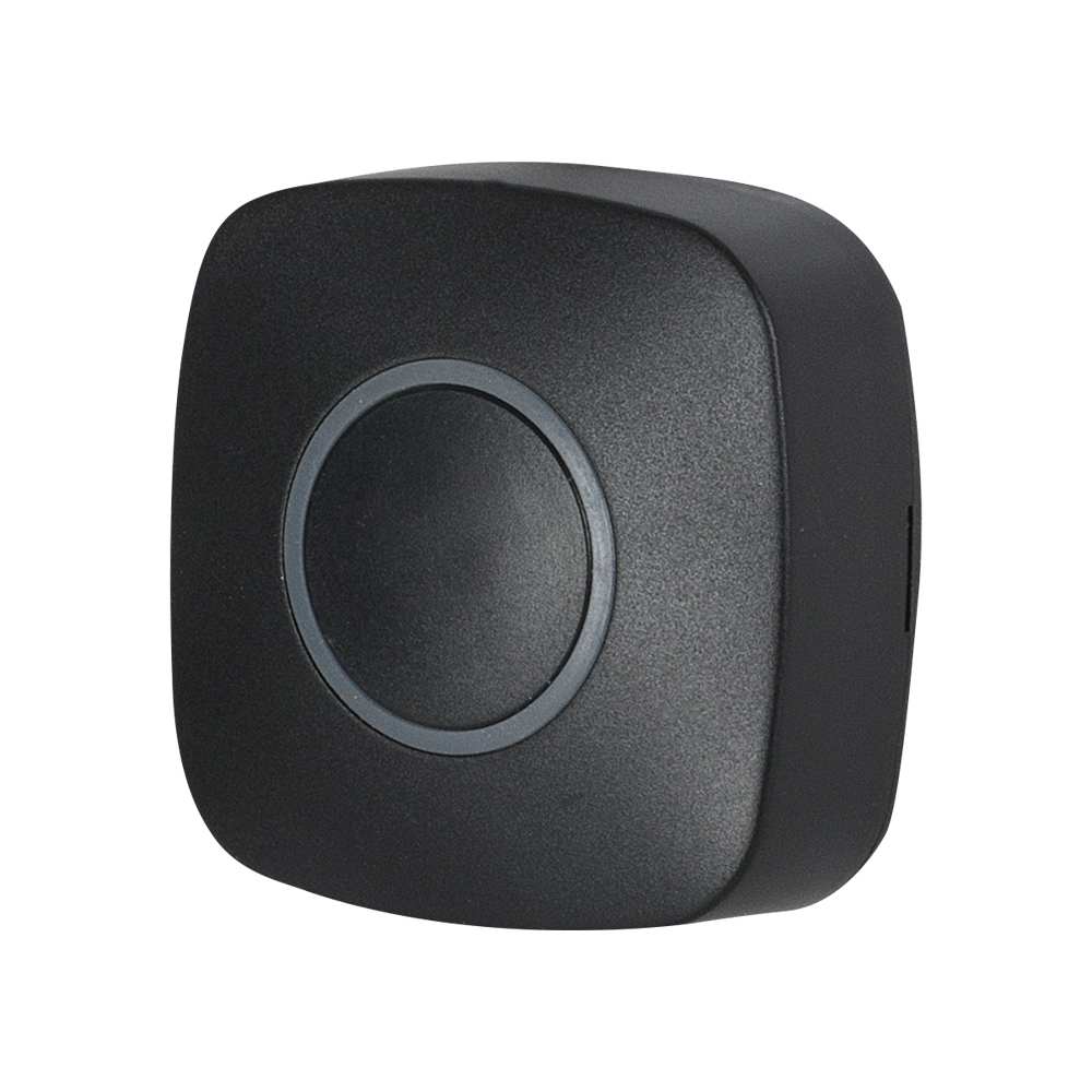 Illuminated Wireless Doorbell Push Button Black