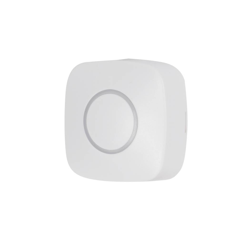 Illuminated Wireless Doorbell Push Button White