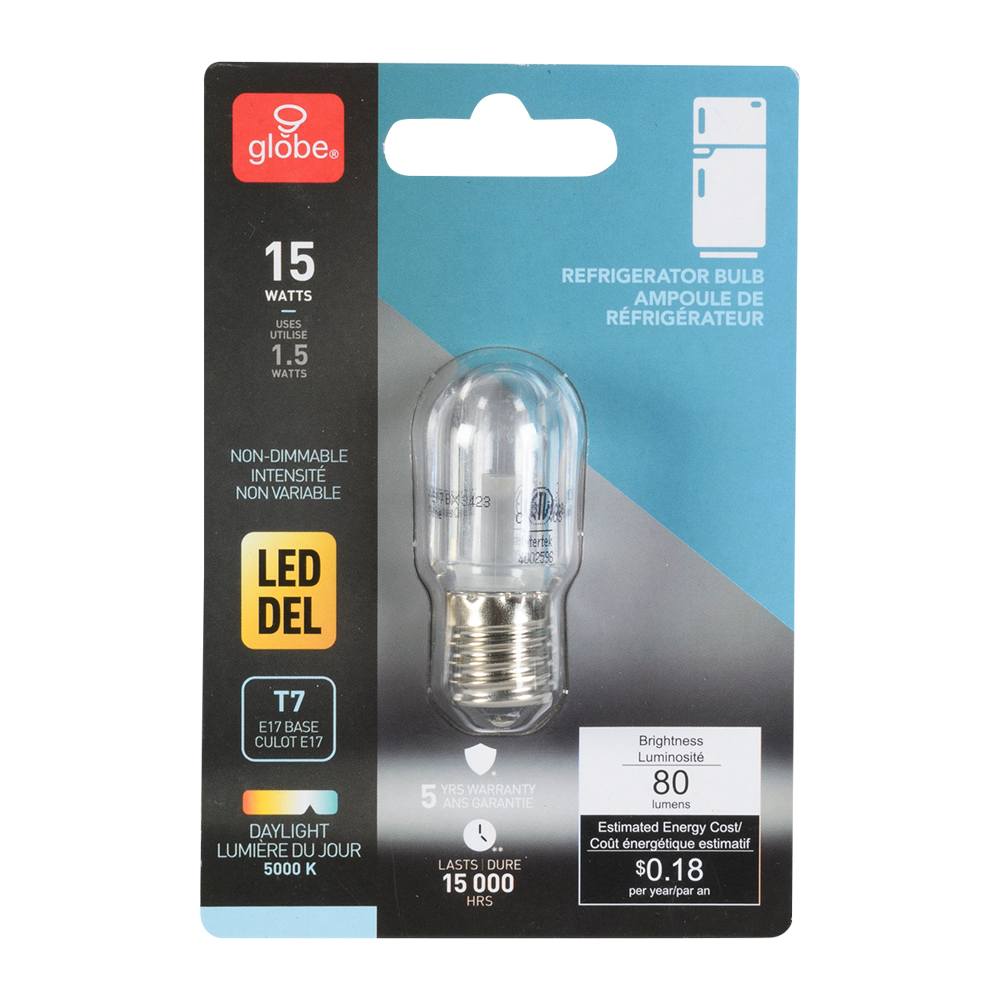 Ampoule DEL T7, 1,5 W