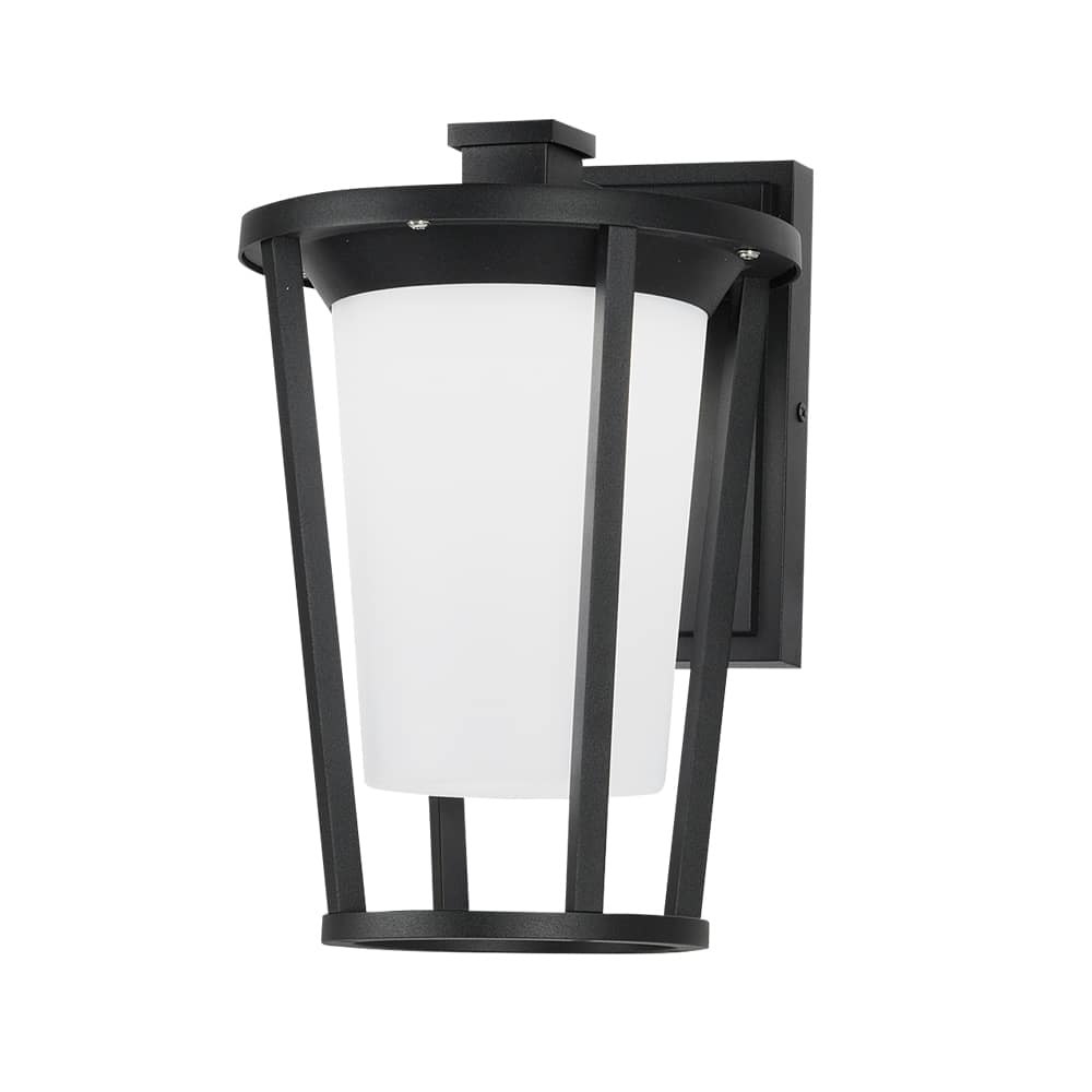 Arren LED Outdoor Wall Mount Black