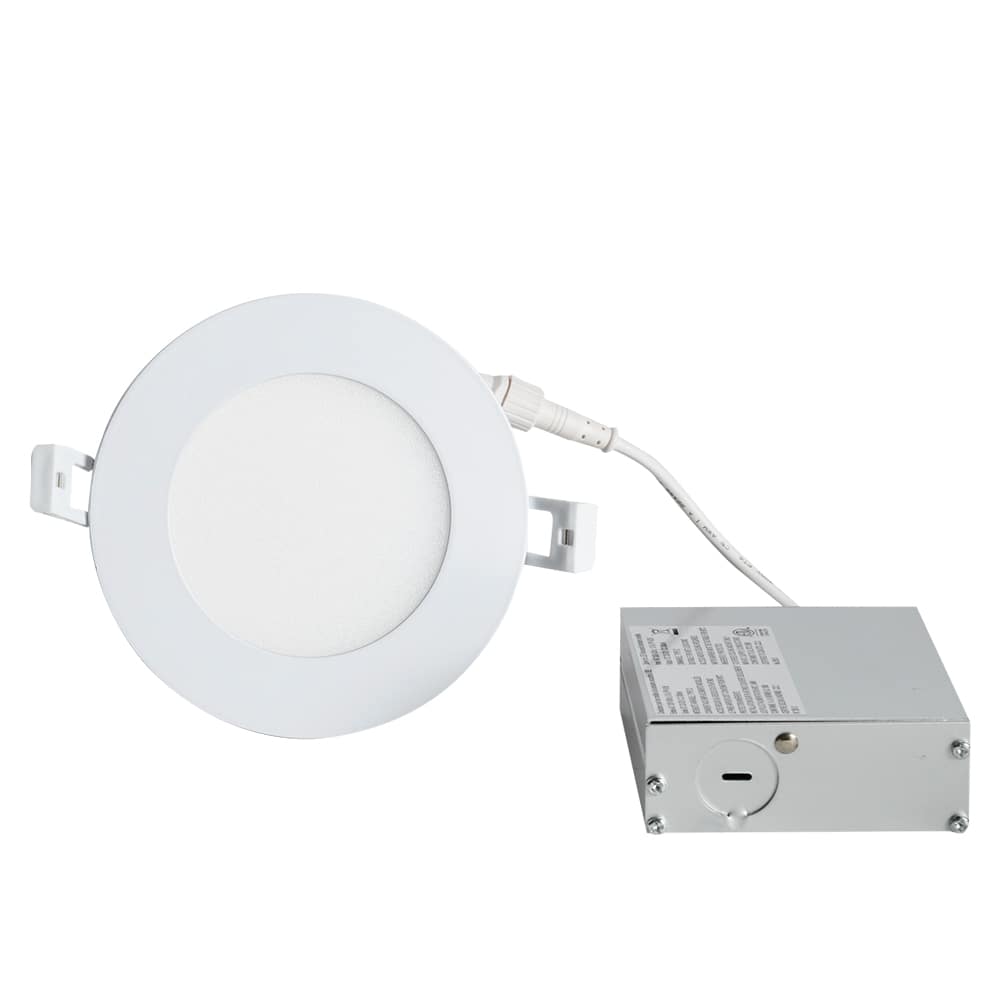 Encastré DEL ultramince blanc 4&nbsp;po VERTUO