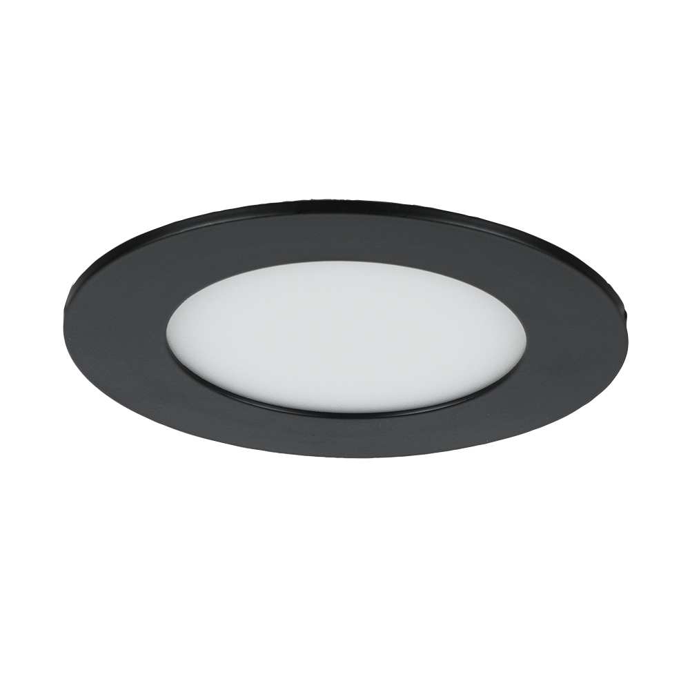 VERTUO Ultrathin LED Recessed Light 6 in. Black