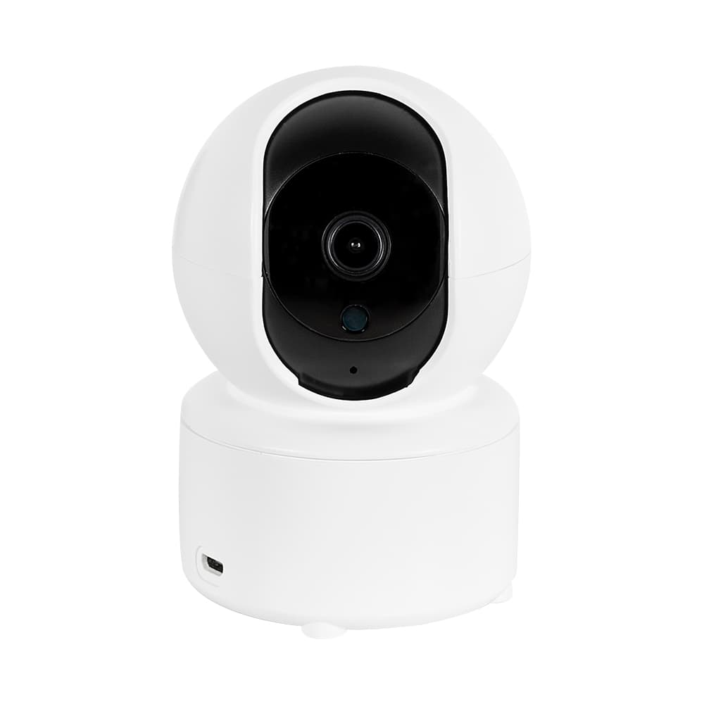 Caméra de surveillance intelligente intérieur blanche