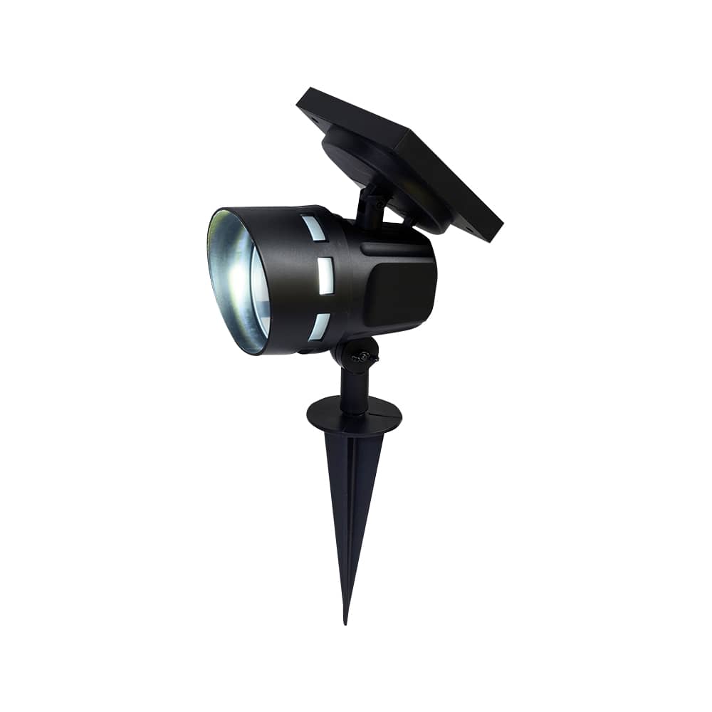 VERTUO Solar Spotlight Black