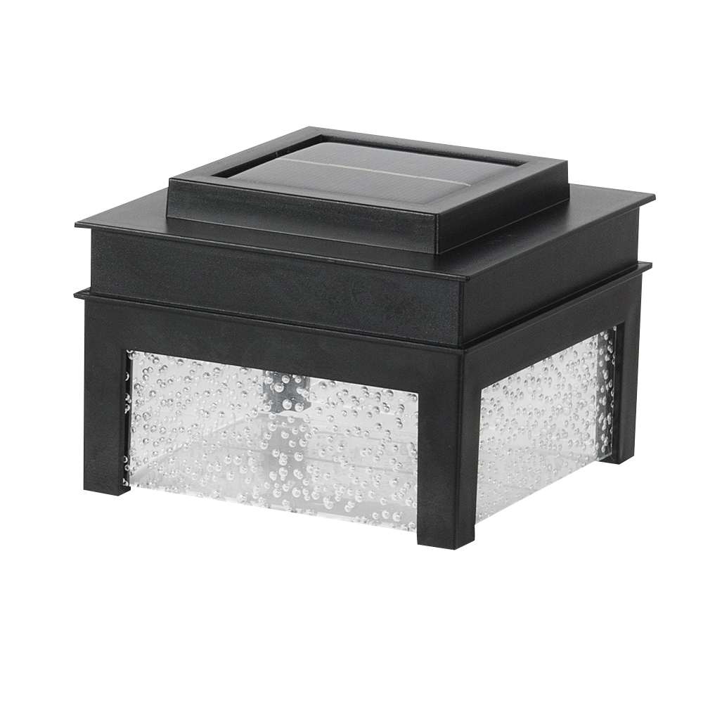 VERTUO Solar 4&nbsp;x&nbsp;4 Post Cap Light Black