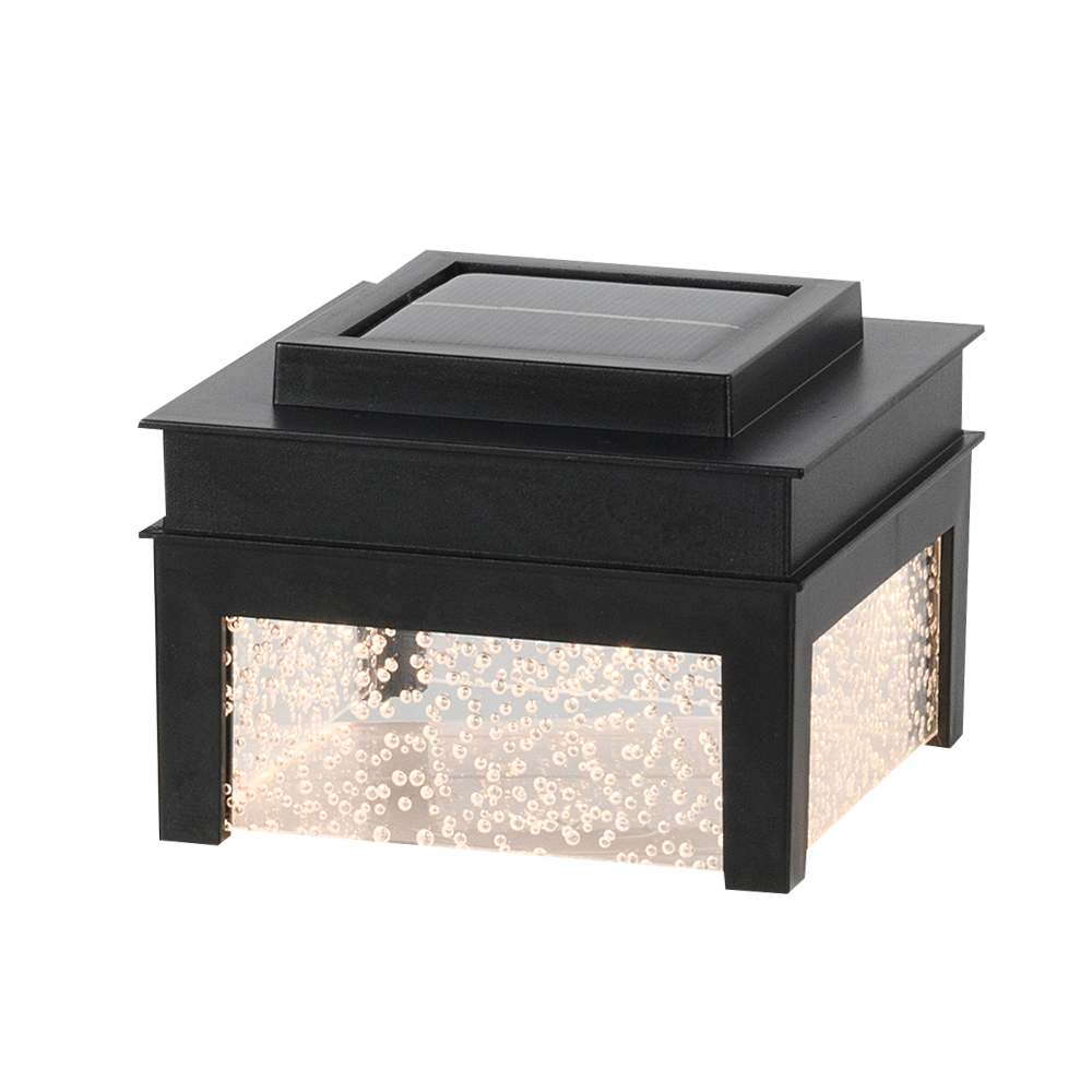 VERTUO Solar 4&nbsp;x&nbsp;4 Post Cap Light Black