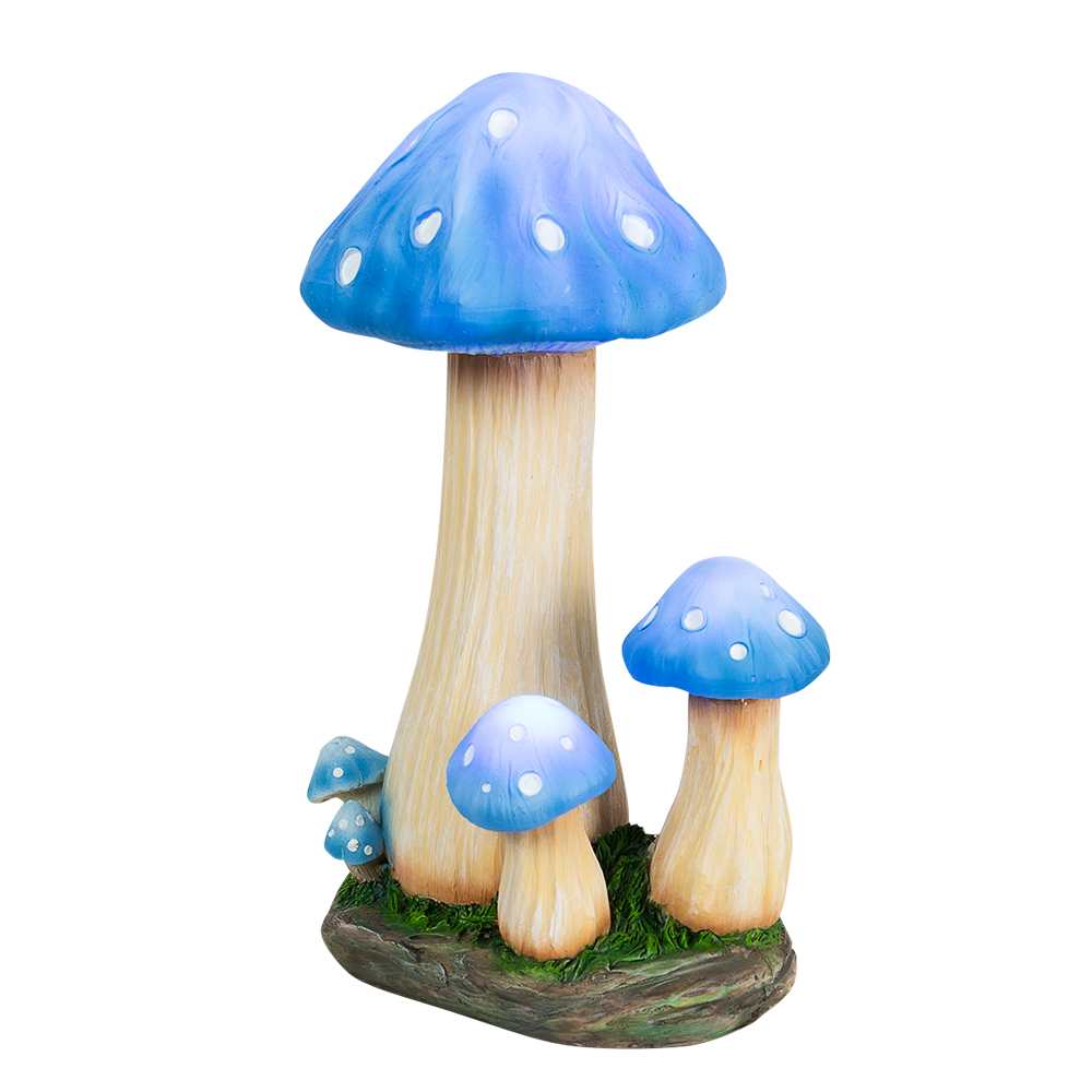 VERTUO Blue Mushrooms Solar Energy Light