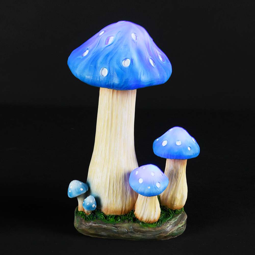 VERTUO Blue Mushrooms Solar Energy Light