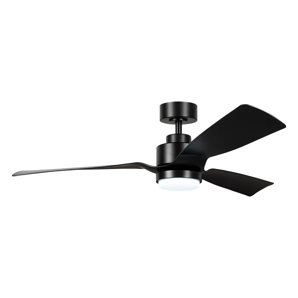 Ventilateur de plafond Onyx noir 52&nbsp;po VERTUO