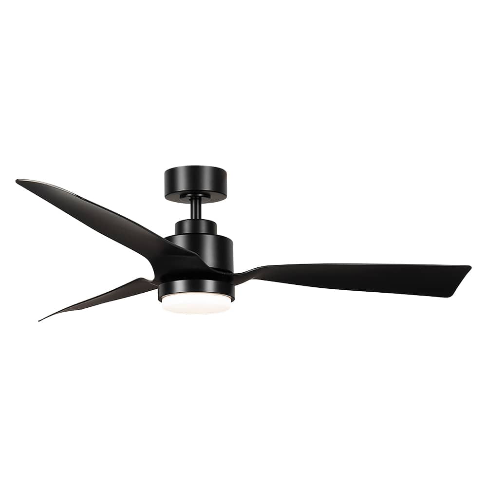 Ventilateur de plafond Onyx noir 52&nbsp;po VERTUO