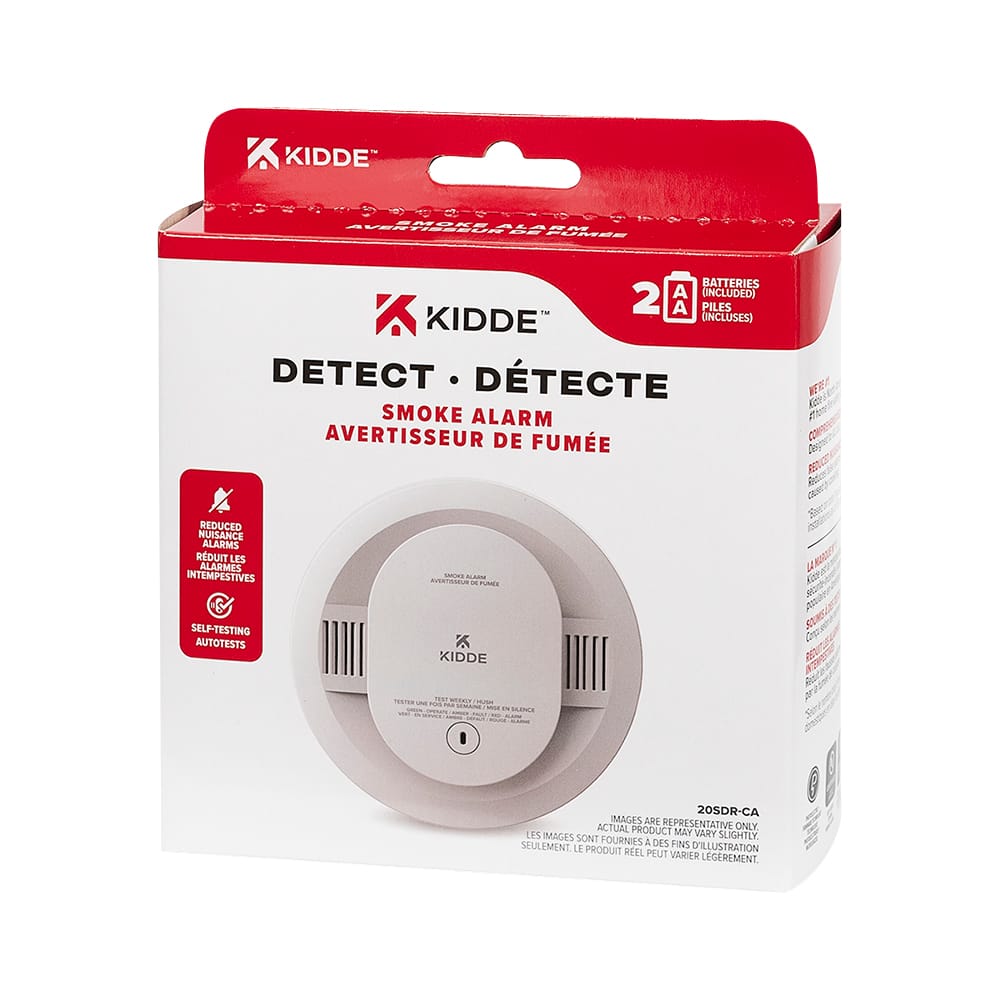 Avertisseur de fumée à piles