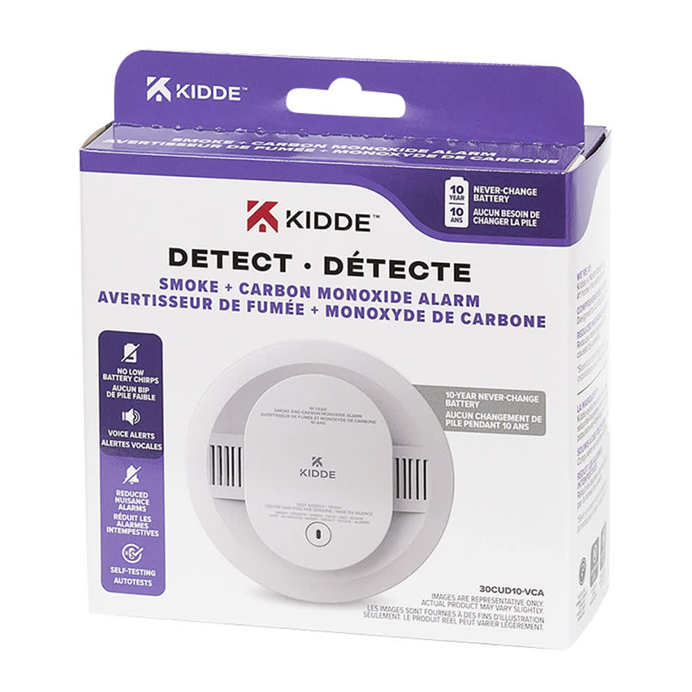 Talking Smoke and Carbon Monoxide Alarm 10-year Battery