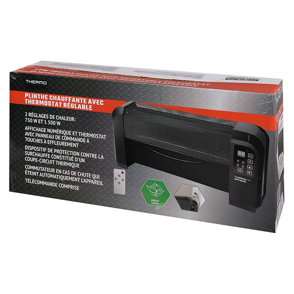 PROFUSION Electric Baseboard Heater 750&nbsp;W&nbsp;/&nbsp;1500&nbsp;W