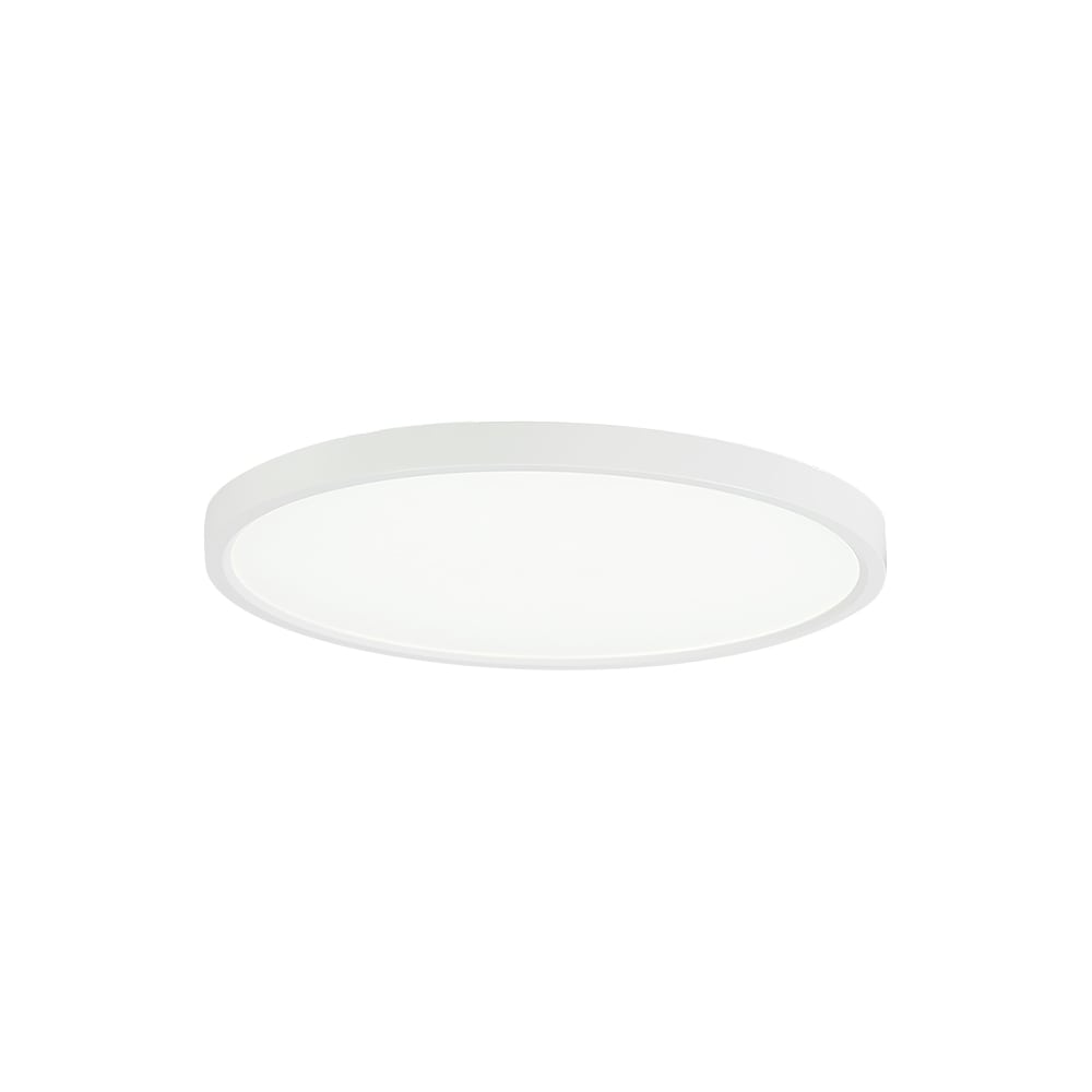 VERTUO Ultra Thin White LED Flush Mount 7 in.