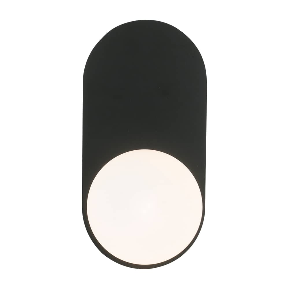 Astro 1-Light Black Wall Mount VERTUO
