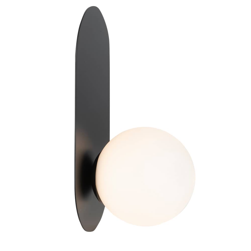 Astro 1-Light Black Wall Mount VERTUO