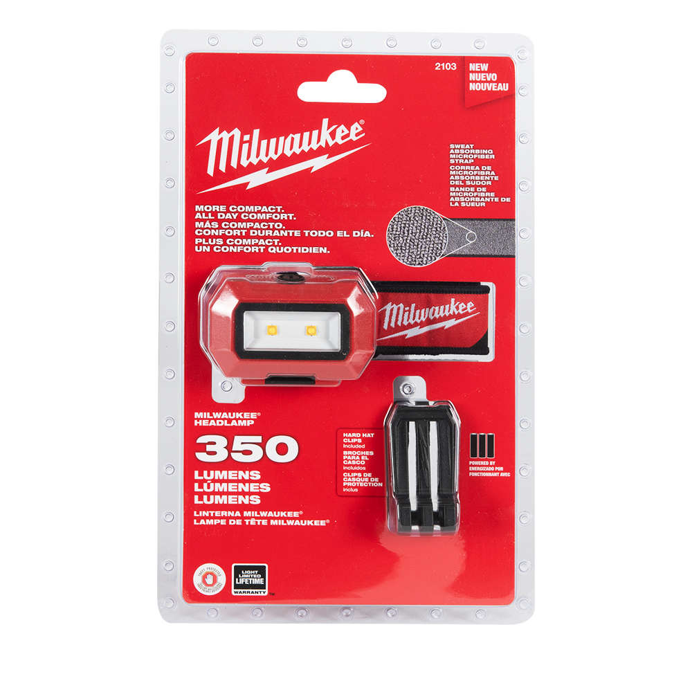 Lampe frontale DEL  MILWAUKEE
