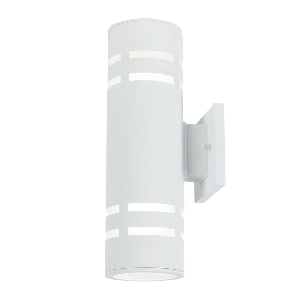 Applique murale d'extérieur Tay blanche 2 lumières