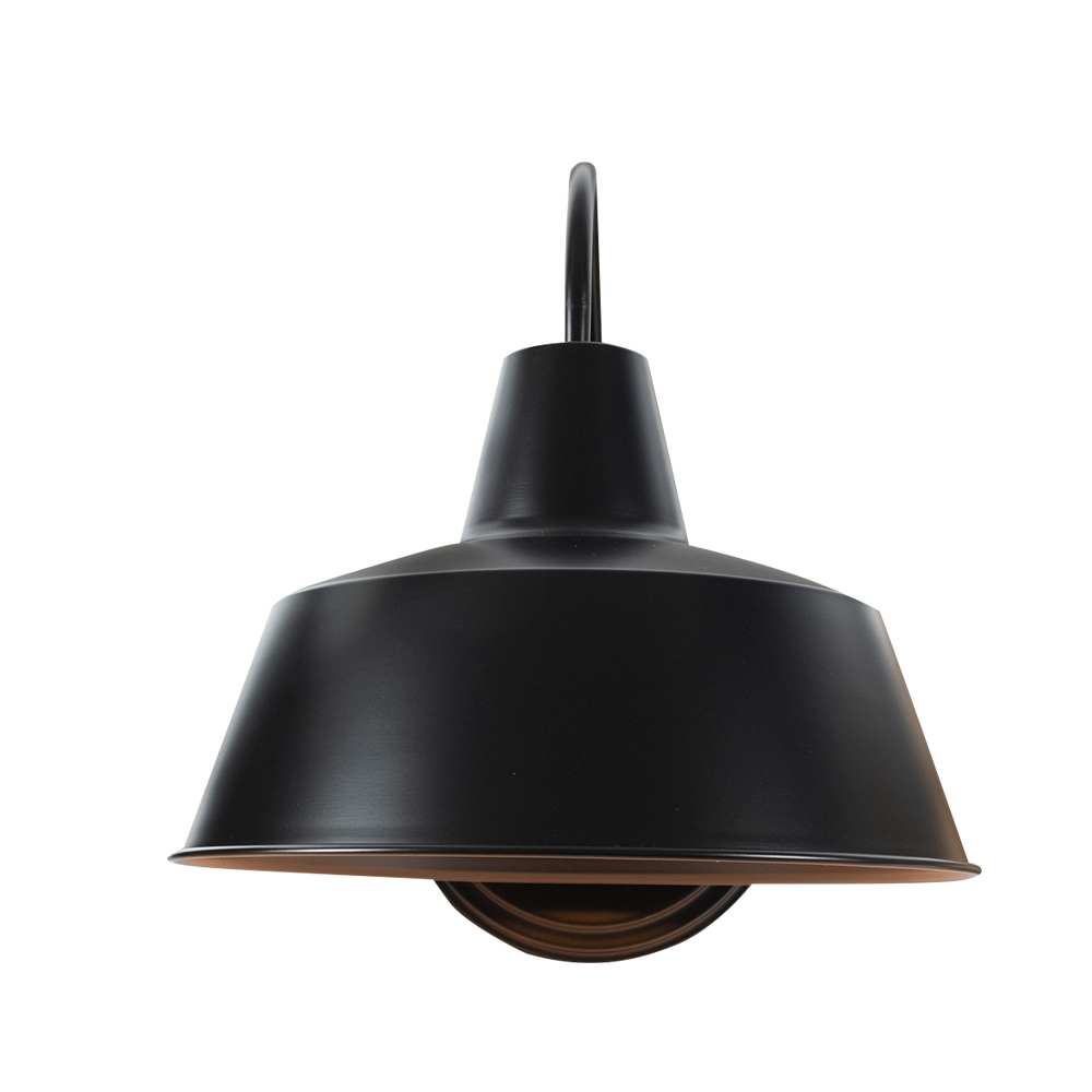 Applique murale d'extérieur Flavy noire 1 lumière