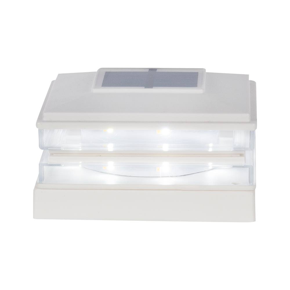 VERTUO Solar Post Cap Light White