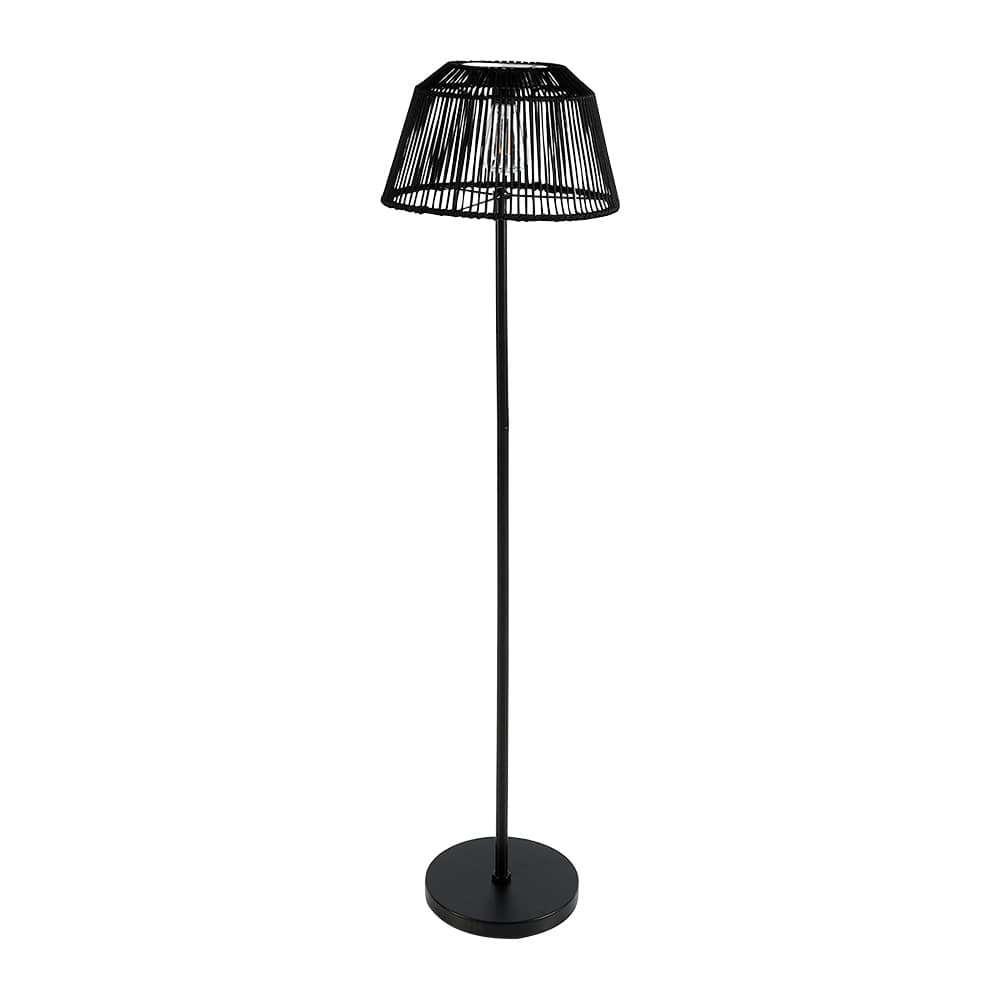 VERTUO Solar Floor Lamp Black